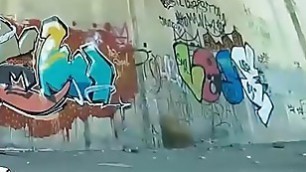 Fucking in the graffitis zone. RAF072