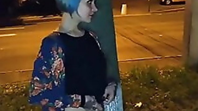 Russian girl public humilated