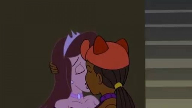 Drawn Together - Foxxy Love And Princess Clara Make Out