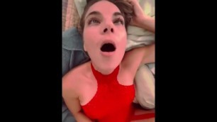 Mae Fucked in Red