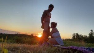 Outdoor Sex on Top of the Mountain Sunset. (feat Tarrant and Alice)