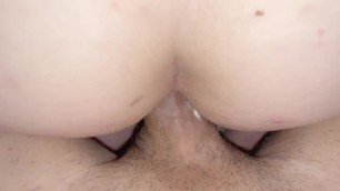 Amateur Anal Creampie for Young MILF