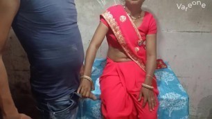 Indian Bhabhi in Saree Fucked and Creampied by Devar